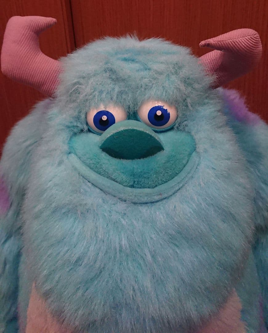 レア 廃盤 TOMY モンスターズ・インク サリー ぬいぐるみ 特大 PIXAR