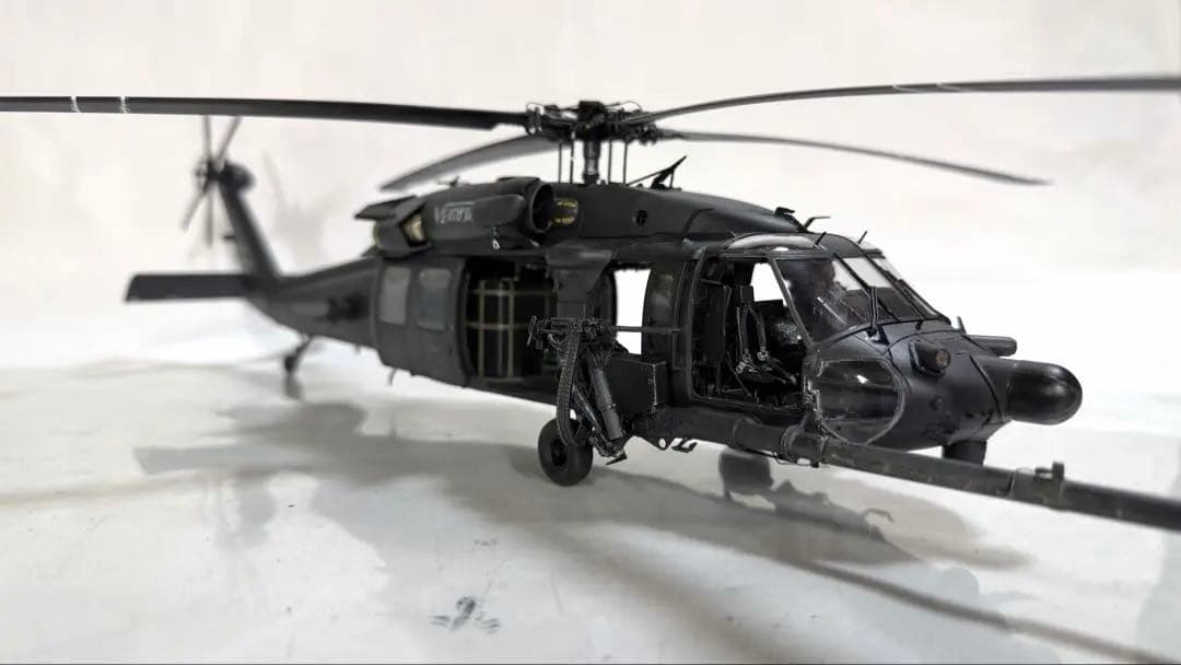 キティーホークモデル　1/35 MH-60Lブラックホーク完成品　改造模型
