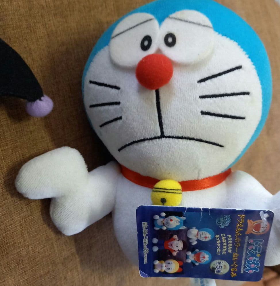 珍品★レア★ドラえもん♪ホラーぬいぐるみ★３種4点セット★ドラキュラ、おおかみ男