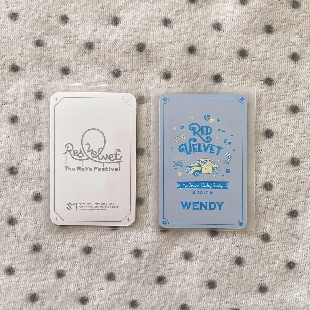 redvelvet ホログラム トレカ 会員限定 day2 会場限定 ペンミ