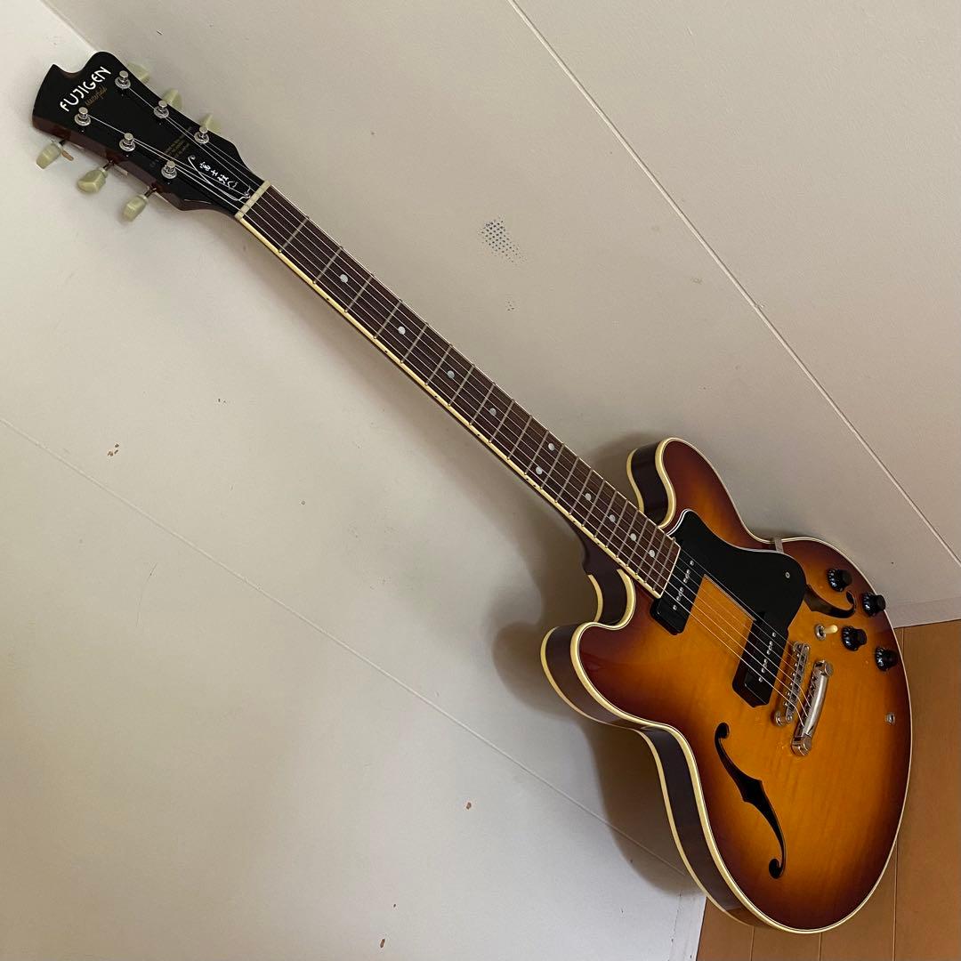 フジゲン Masterfield MSA-SP P90搭載 セミアコ