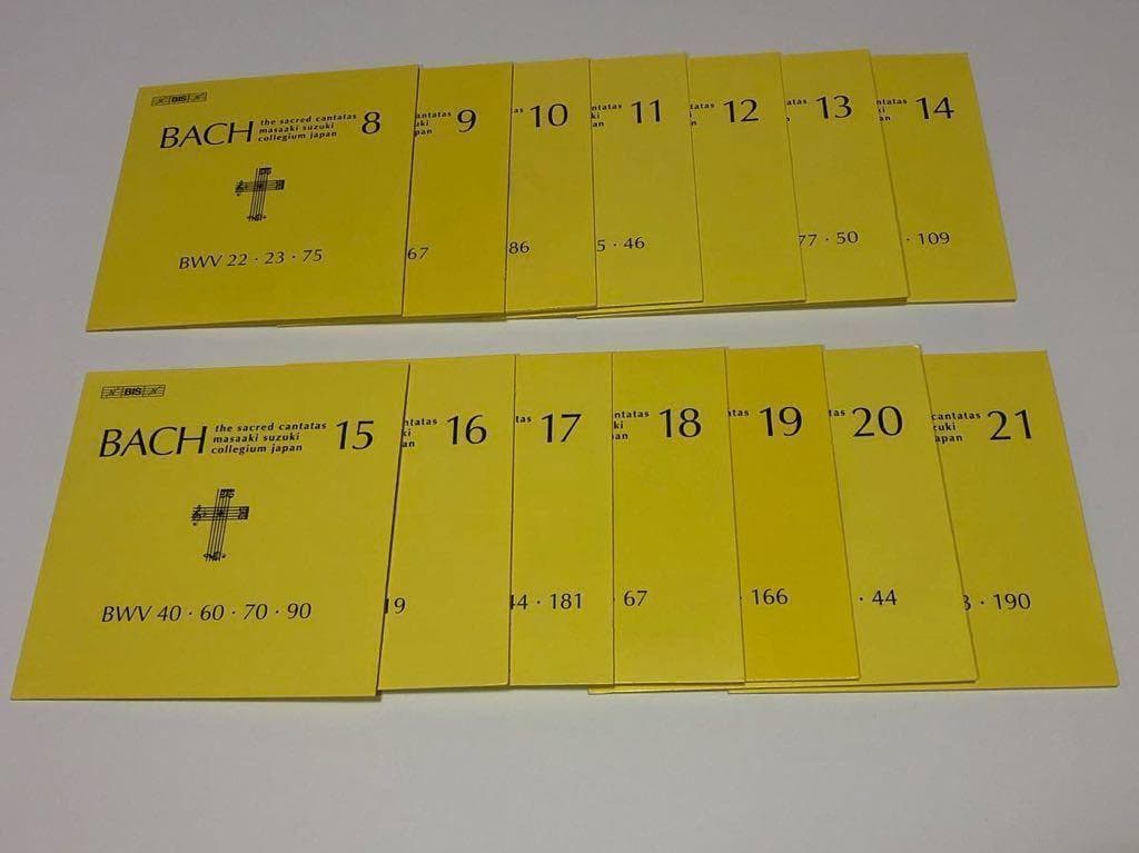 バッハ 教会カンタータ全集 鈴木雅明＆バッハコレギウムジャパン 55SA CD