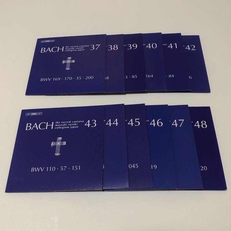 バッハ 教会カンタータ全集 鈴木雅明＆バッハコレギウムジャパン 55SA CD