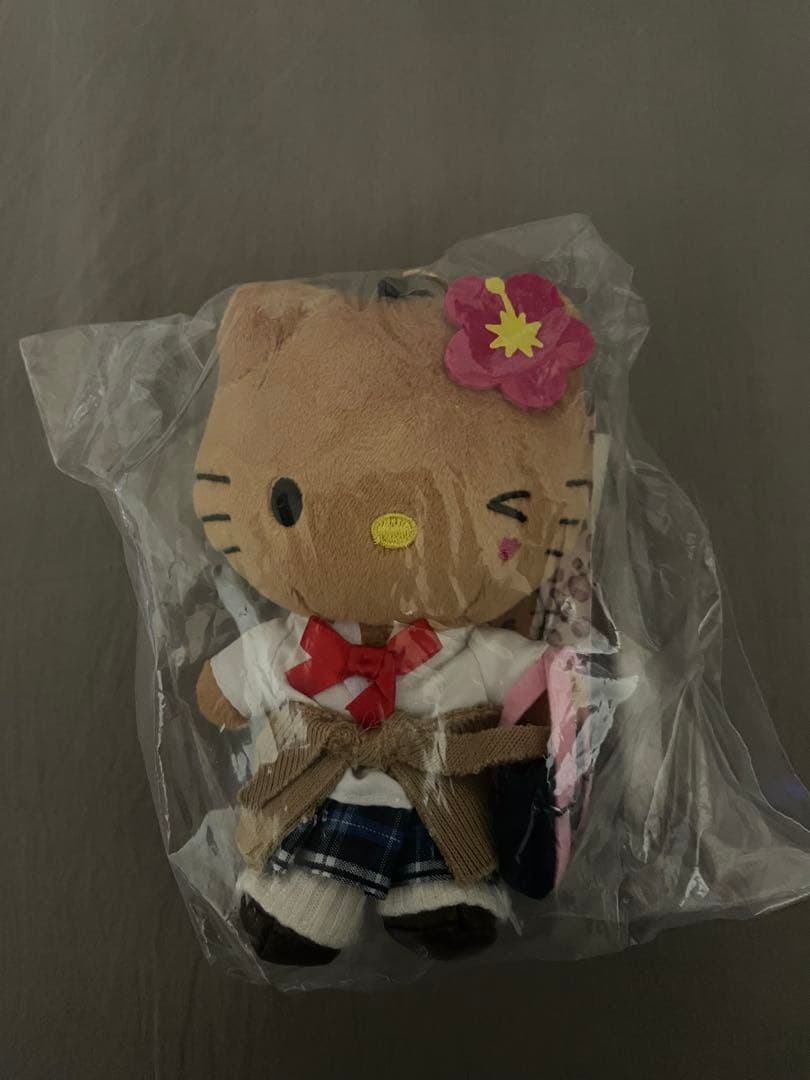 ハローキティ ピンク ぬいぐるみチャーム ティニーティニー　2点セット