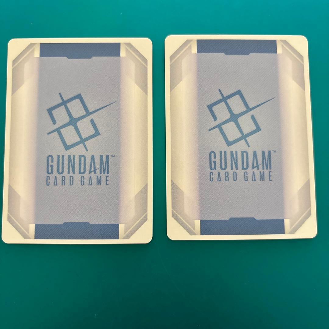予期せぬ出来事　プロモ2枚セット　ガンダムカードゲーム