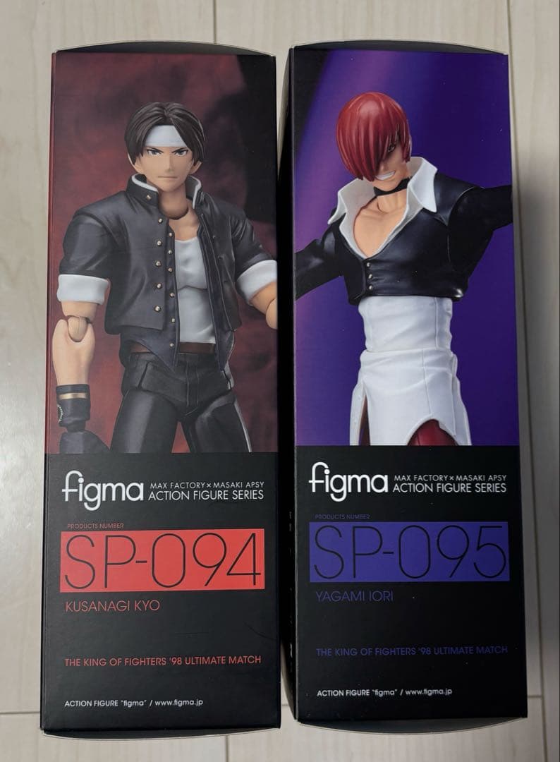 マックスファクトリー　figma KOF98 草薙京 八神庵 セット　新品未開封