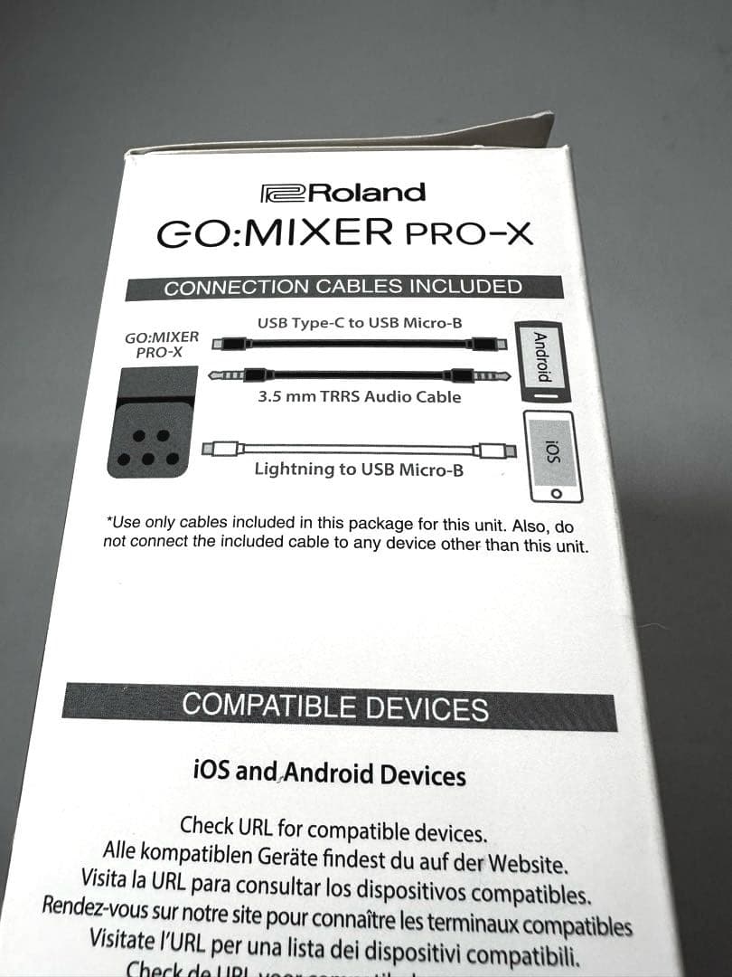 Roland GO:MIXER PRO-X 本体　美品