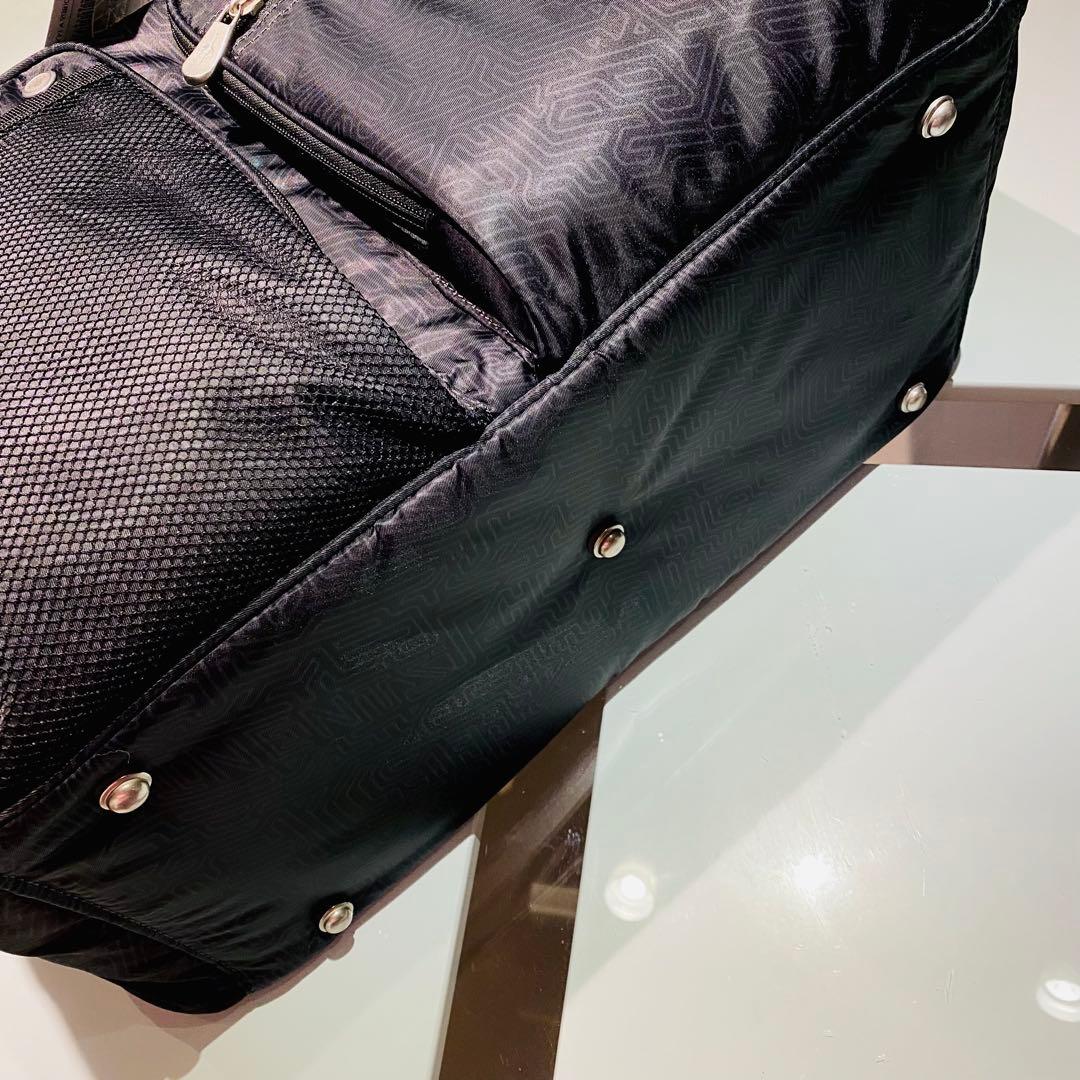 【新品】トランスコンチネンツ　ボストンバッグ　軽量大容量　黒　ゴルフ　GOLF