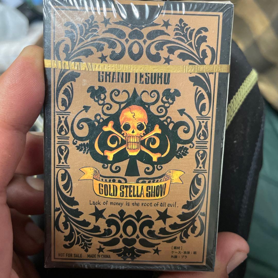 GRAND TESORO GOLD STELLA SHOW トランプ