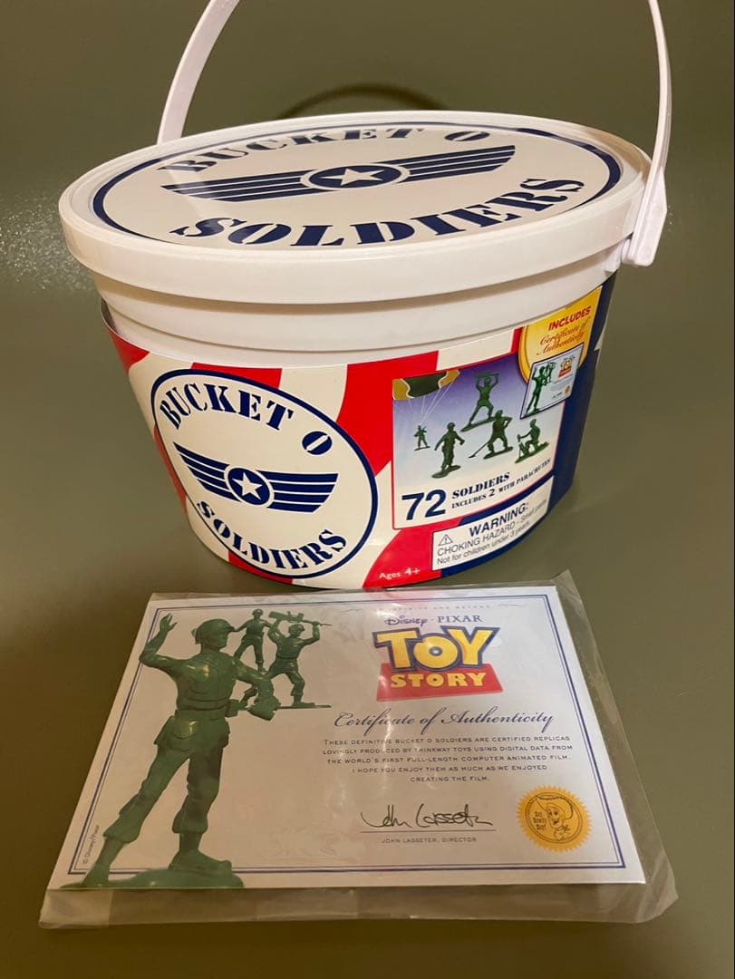 ディズニー トイストーリー リアルサイズ バケットオブソルジャーズ