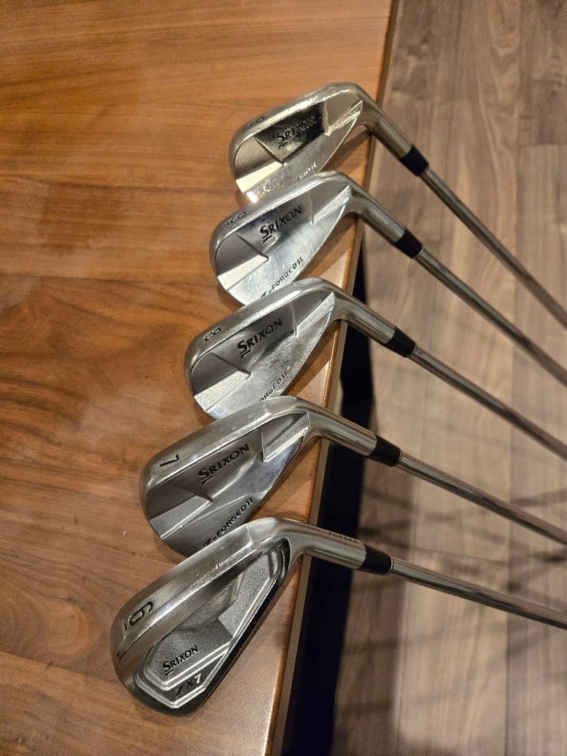 スリクソンZForged2 ZX7mk2コンボアイアン プロジェクトX 6.5