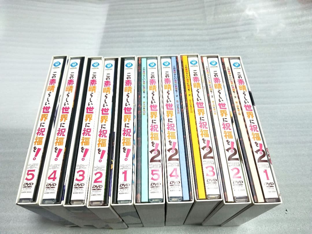 【1期、2期】この素晴らしい世界に祝福を！　DVDセット