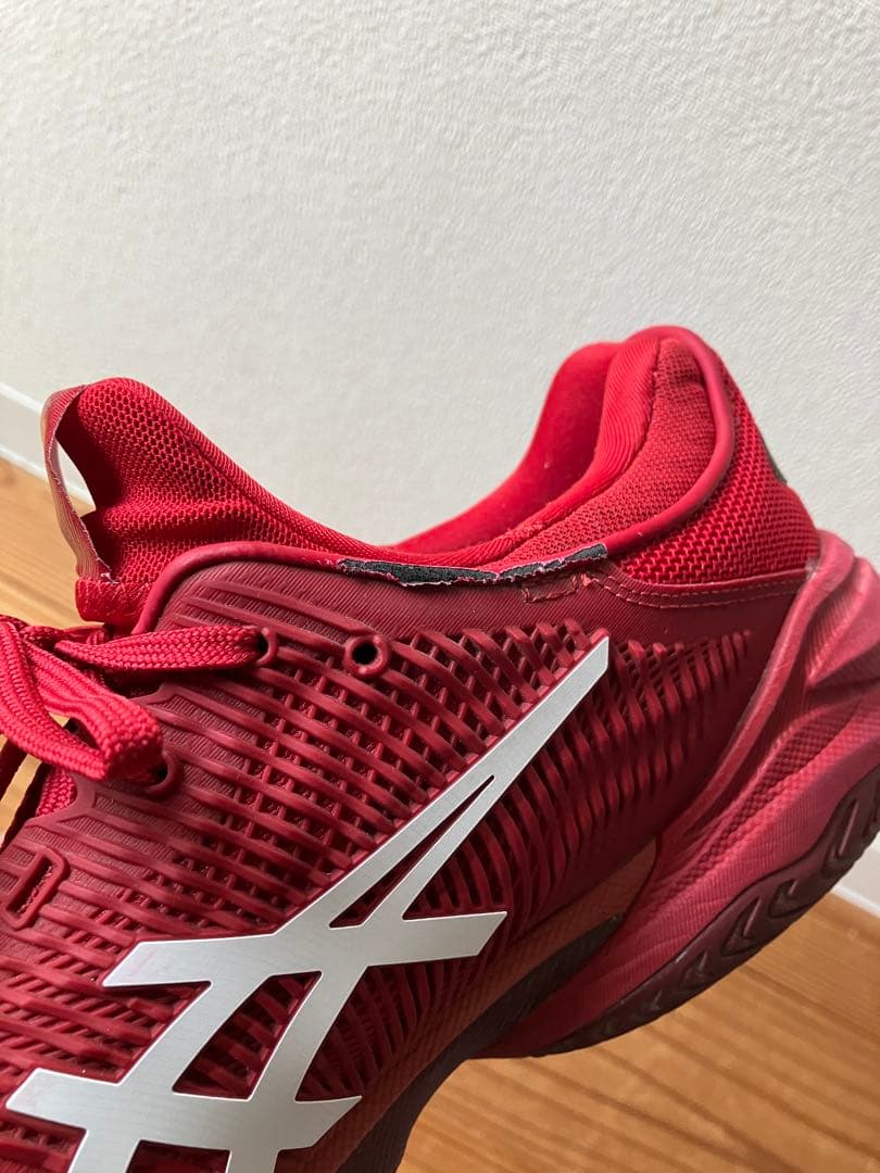 美品　アシックス テニスシューズ　COURT FF 3 NOVAK 26.0cm