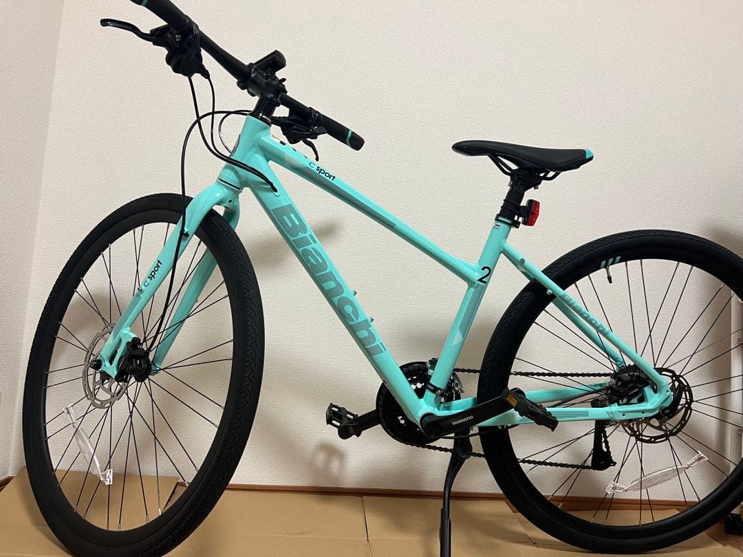 Bianchi C-SPORTS 2 DISC(油圧式ブレーキ) チェレステ