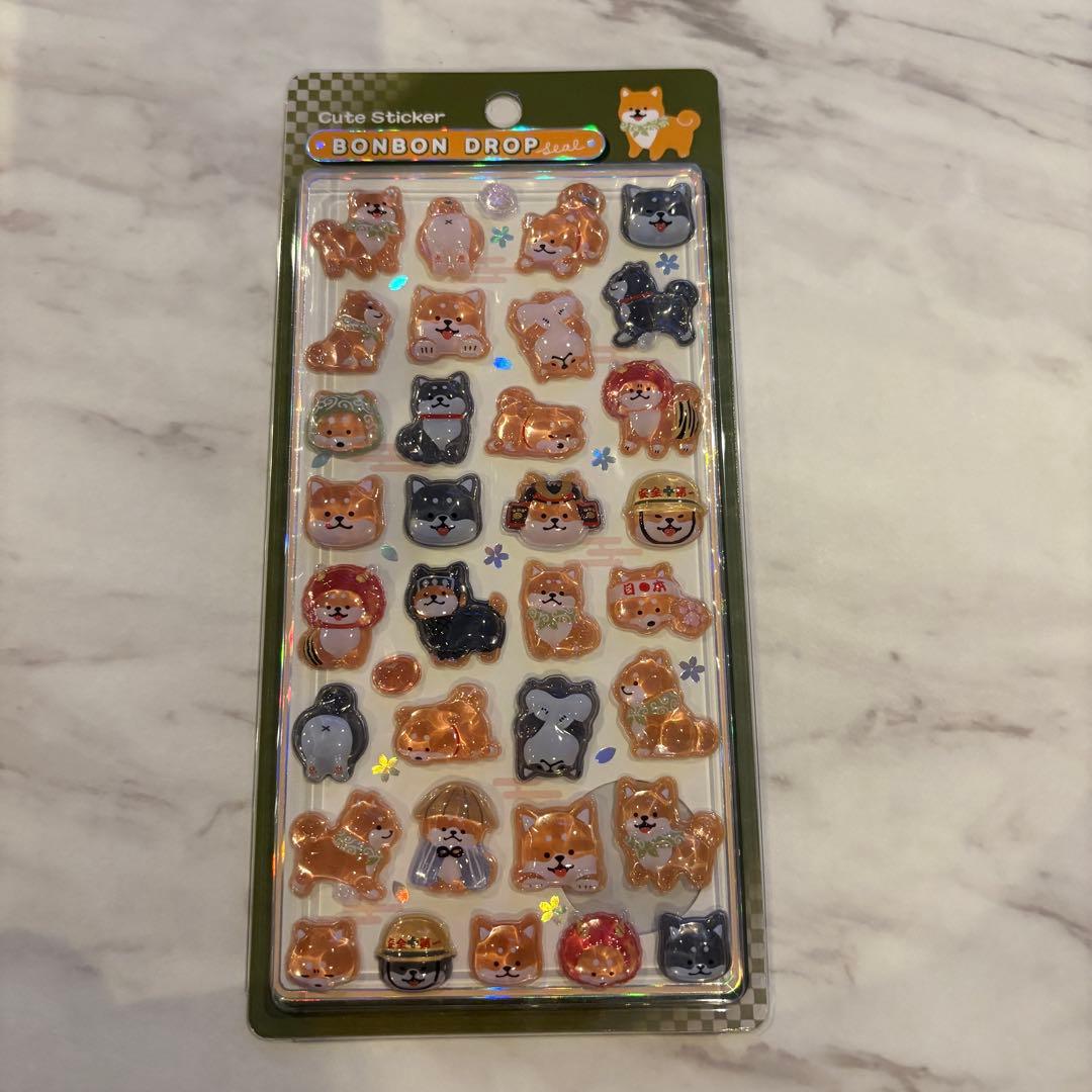 【新品未開封】BONBON DROP 和柄 シールセット 5枚 ボンド 正規品