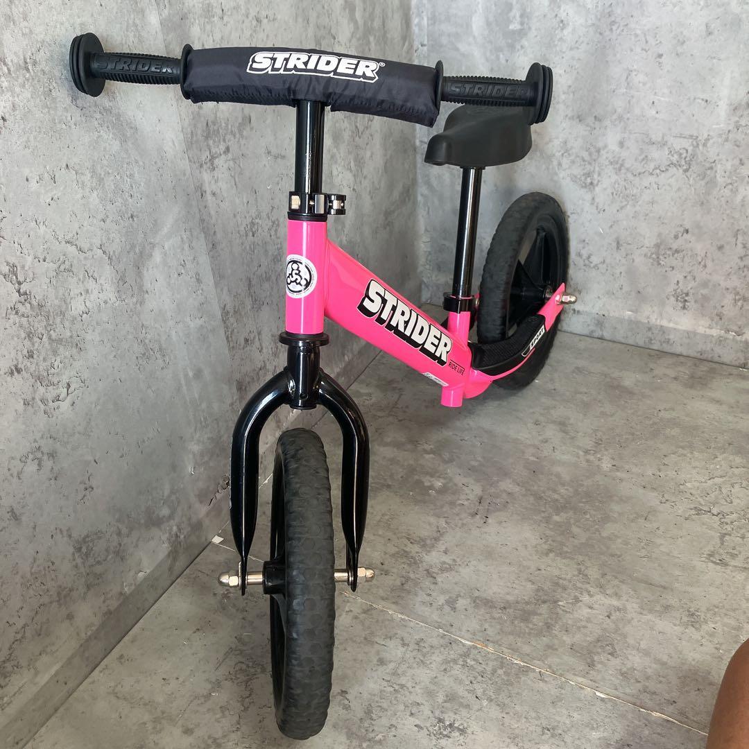 【美品】ストライダー スポーツ 12インチ 子供 自転車 ピンク 日本正規品