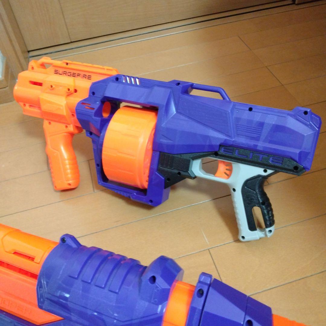 ナーフ（サージファイヤーとデルタトルーパーのセット）ダーツ80個付き