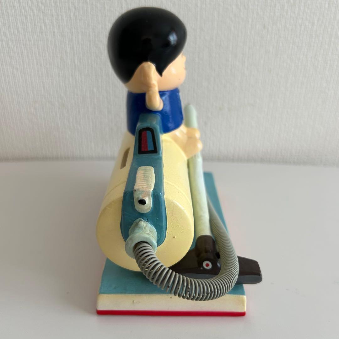 ナショナル坊や　掃除機型貯金箱　レトロ