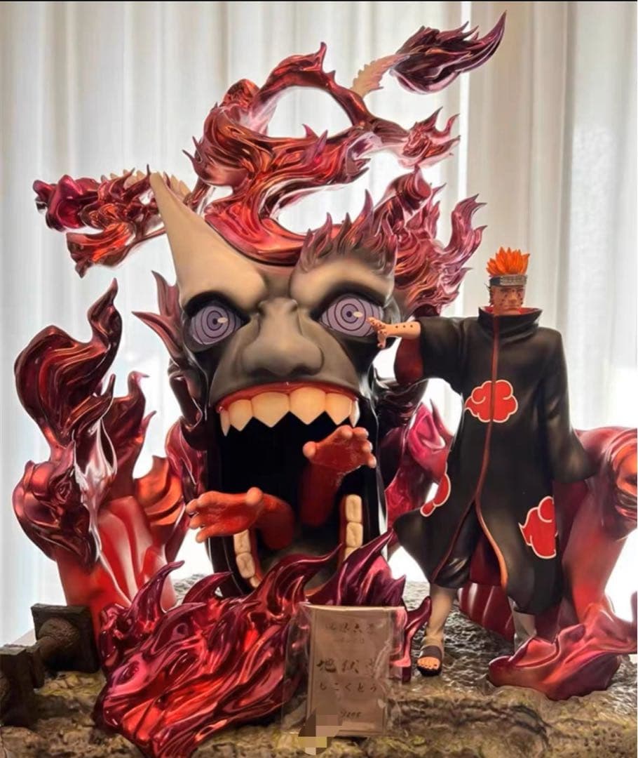 NARUTO ナルト ながと 暁 地獄道  ガレージキット ガレキ スタチュー①