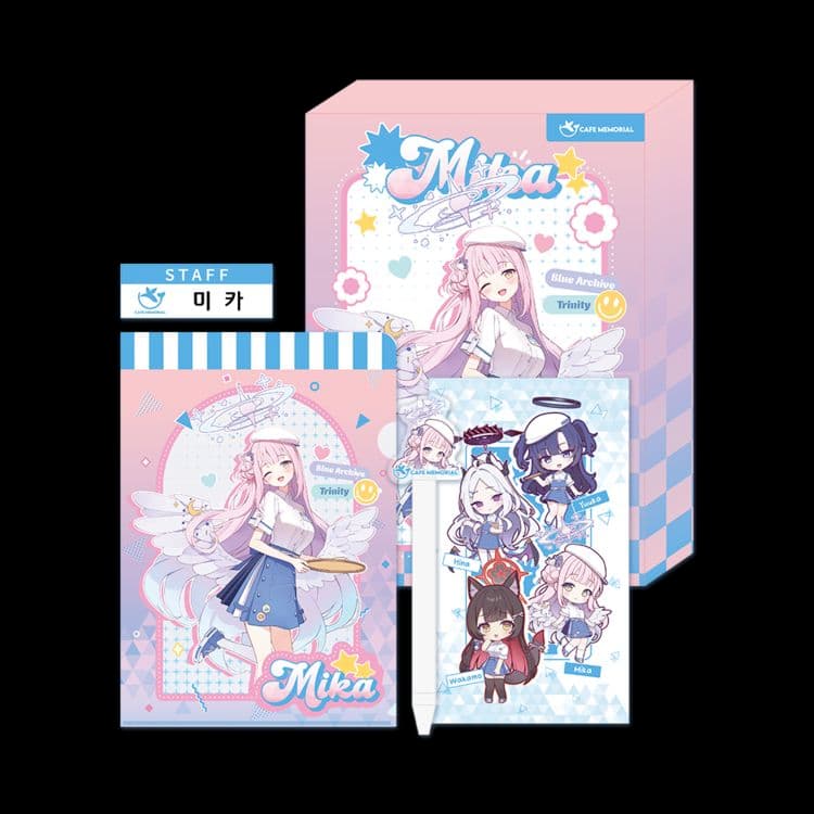 韓国限定)ブルーアーカイブ メモリアル カフェ フルセット!