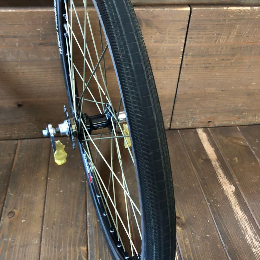 bmx レーサー　チタンホイールセット20*1-1/8