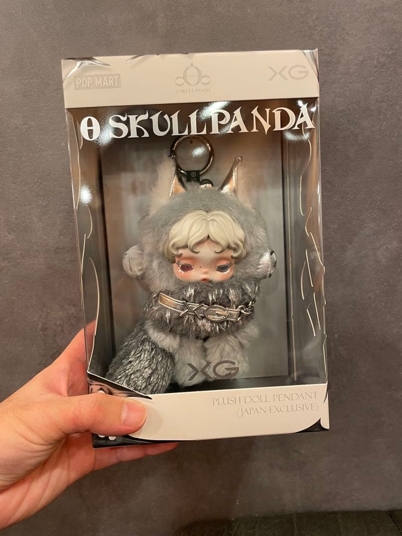 新品　SKULLPANDA XG スカルパンダ ぬいぐるみキーホルダー