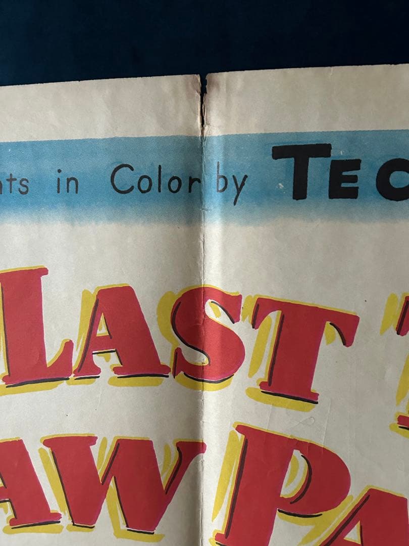 雨の朝巴里に死す　USオリジナル映画ポスター