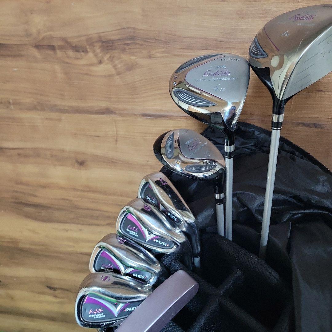 PARIS パリス Lafille ラフィール レディース ゴルフセット 8本