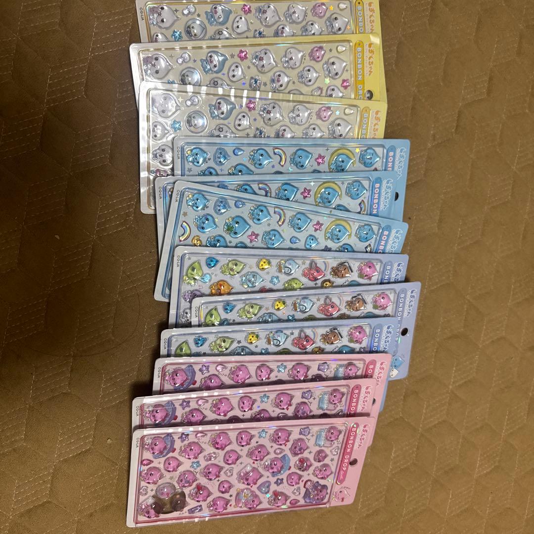 【国内正規品】新品未開封 サンリオ ボンボンドロップシール 12枚セット