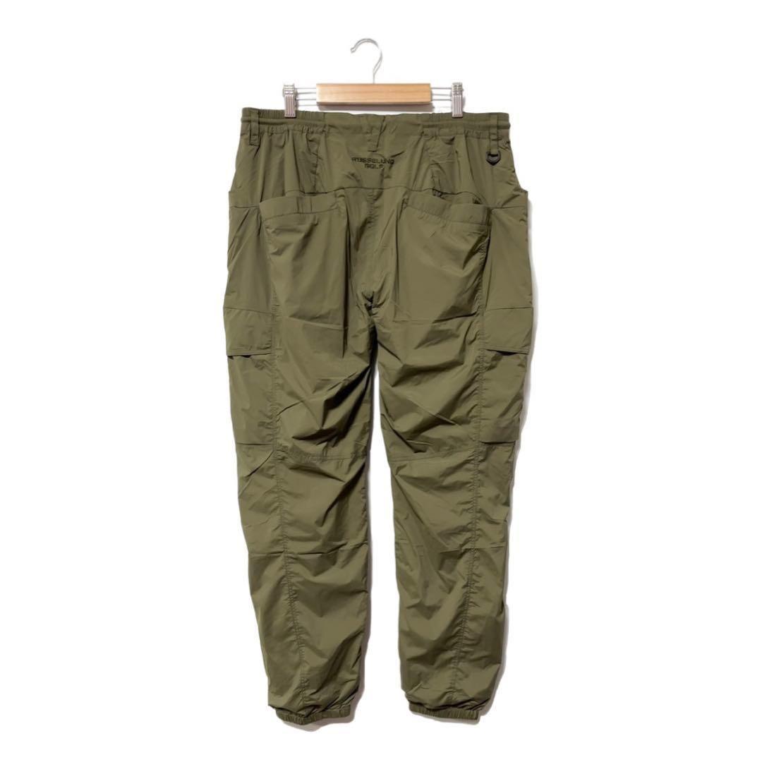 ラッセルノ ゴルフ コンバットポケット ナイロン ロングパンツ カーキ L 5