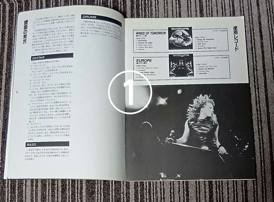 ヨーロッパ 楽譜 Europe バンド・スコア ギター・スコア　まとめ売り