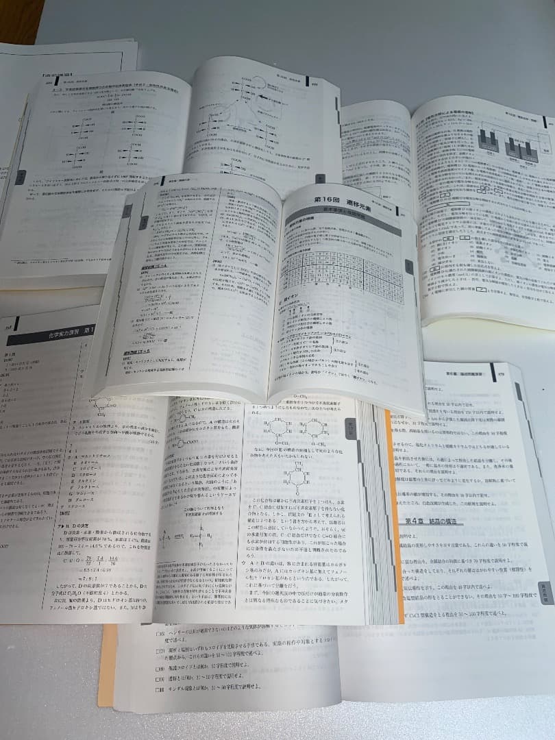 鉄緑会 高３理系化学テキスト+配布レジュメセット（上位クラス）