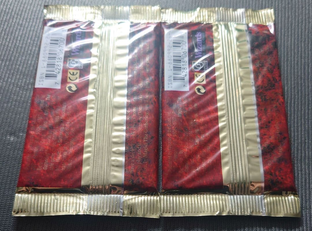 mtg 絶版 ブースターパック 2個セット 基本セット 第4版 4th 4ed