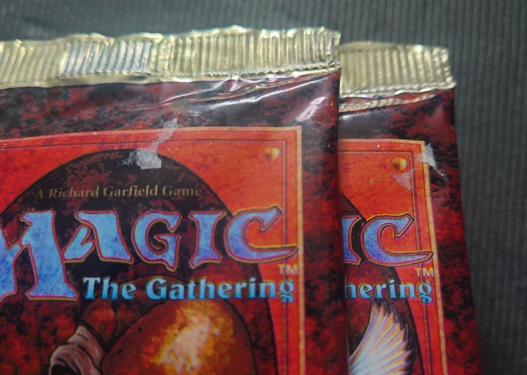 mtg 絶版 ブースターパック 2個セット 基本セット 第4版 4th 4ed