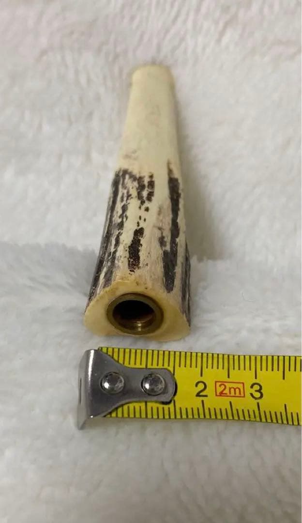 象牙調のパイプ　昭和レトロ