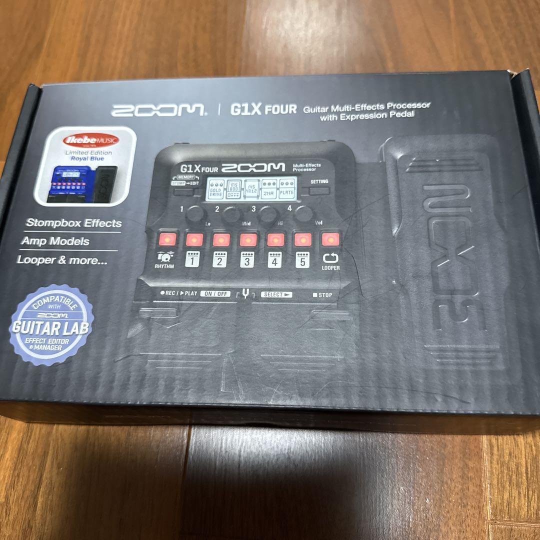 【希少品】ZOOM G1X FOUR 限定カラー イケベ限定 マルチエフェクター