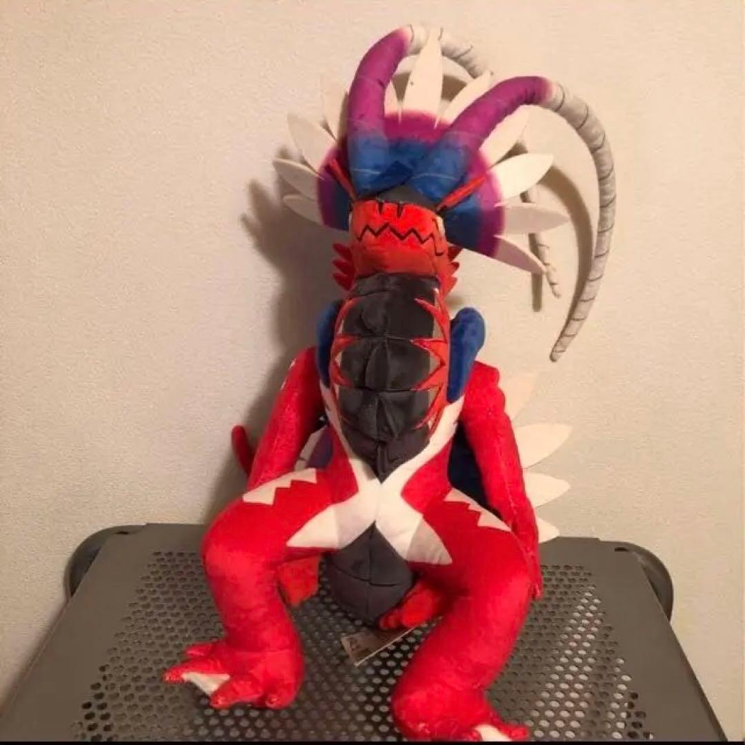 ★タグ付き★パルデアの伝説ポケモン コライドンぬいぐるみ