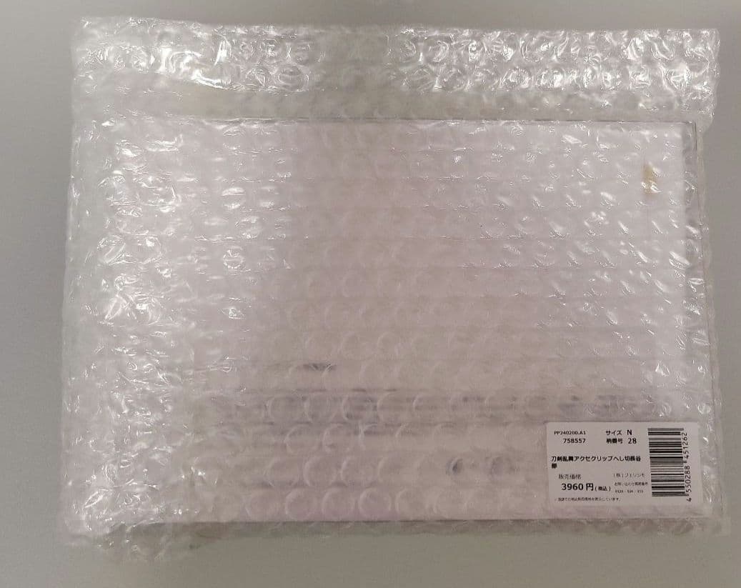 未使用　へし切長谷部　フェリシモ　アクセサリークリップ　刀剣乱舞