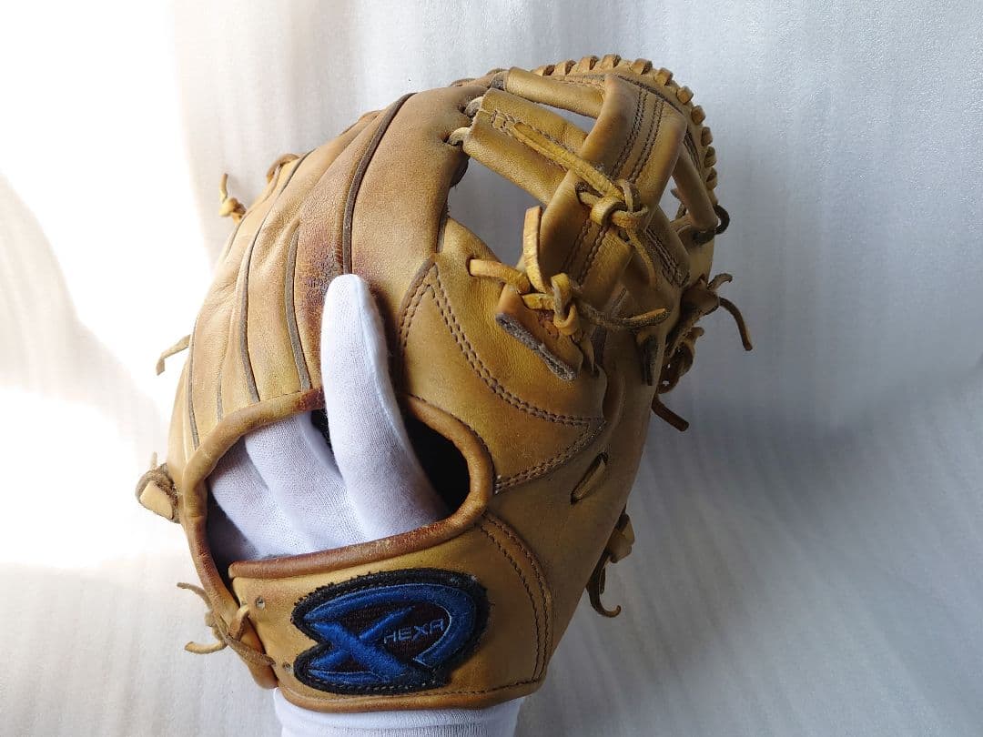 内野手用 HEXA SPORTS 軟式 グローブ 野球 右投げ ヘキサ国産グラブ