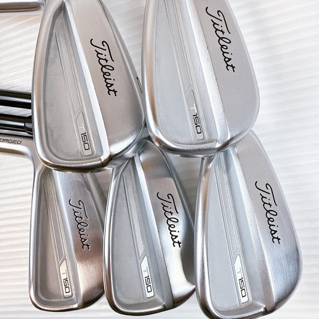 レフティ　タイトリスト　T150（2023年）アイアンセット　テンセイAVブルー
