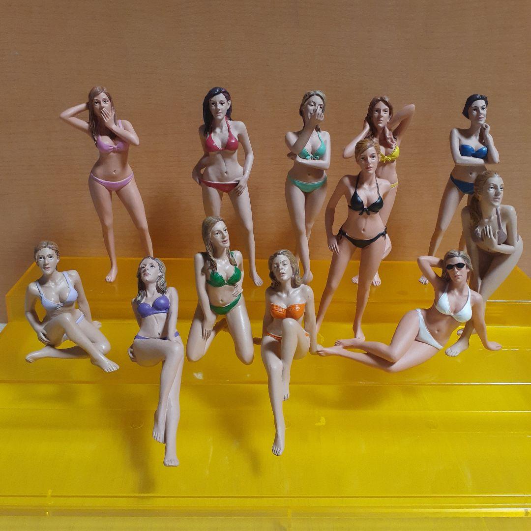 アメリカンジオラマフィギュア　1/18ビキニガール