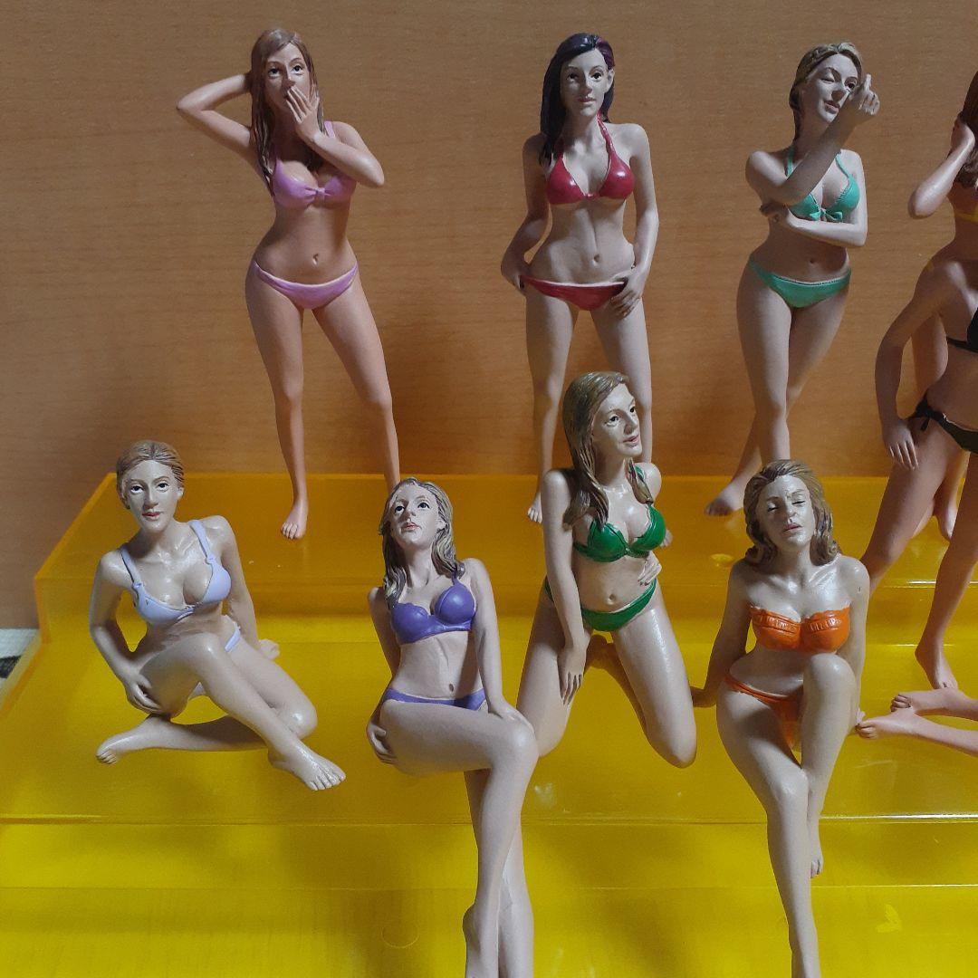 アメリカンジオラマフィギュア　1/18ビキニガール