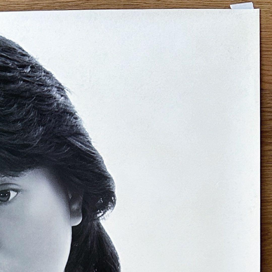 【超希少・非売品】薬師丸ひろ子　テクニクス宣伝ポスター②　B1  ●未使用