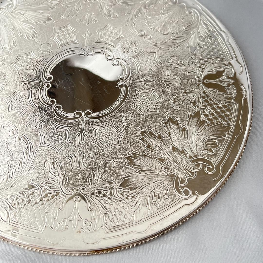 【英国】ビクトリアンのプレースマット 2枚組 22cm 大判 専用ケース