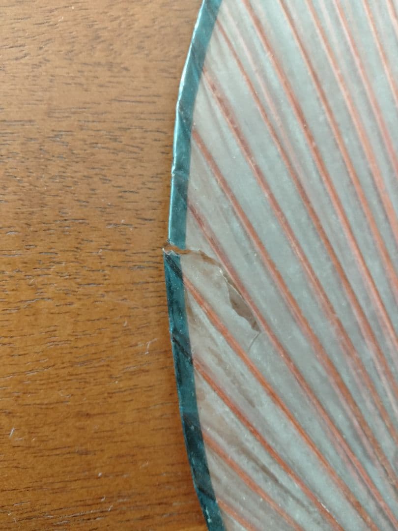 みずうちわ　4枚　鵜飼の絵柄