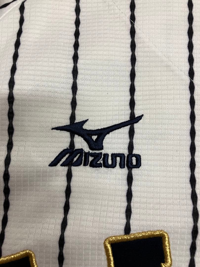 侍ジャパン　ユニフォーム　無地　背番号無し　ミズノ　WBC M