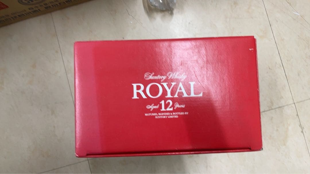 古酒未開栓サントリーウイスキー ローヤル 12年600ml 2007年（亥歲）