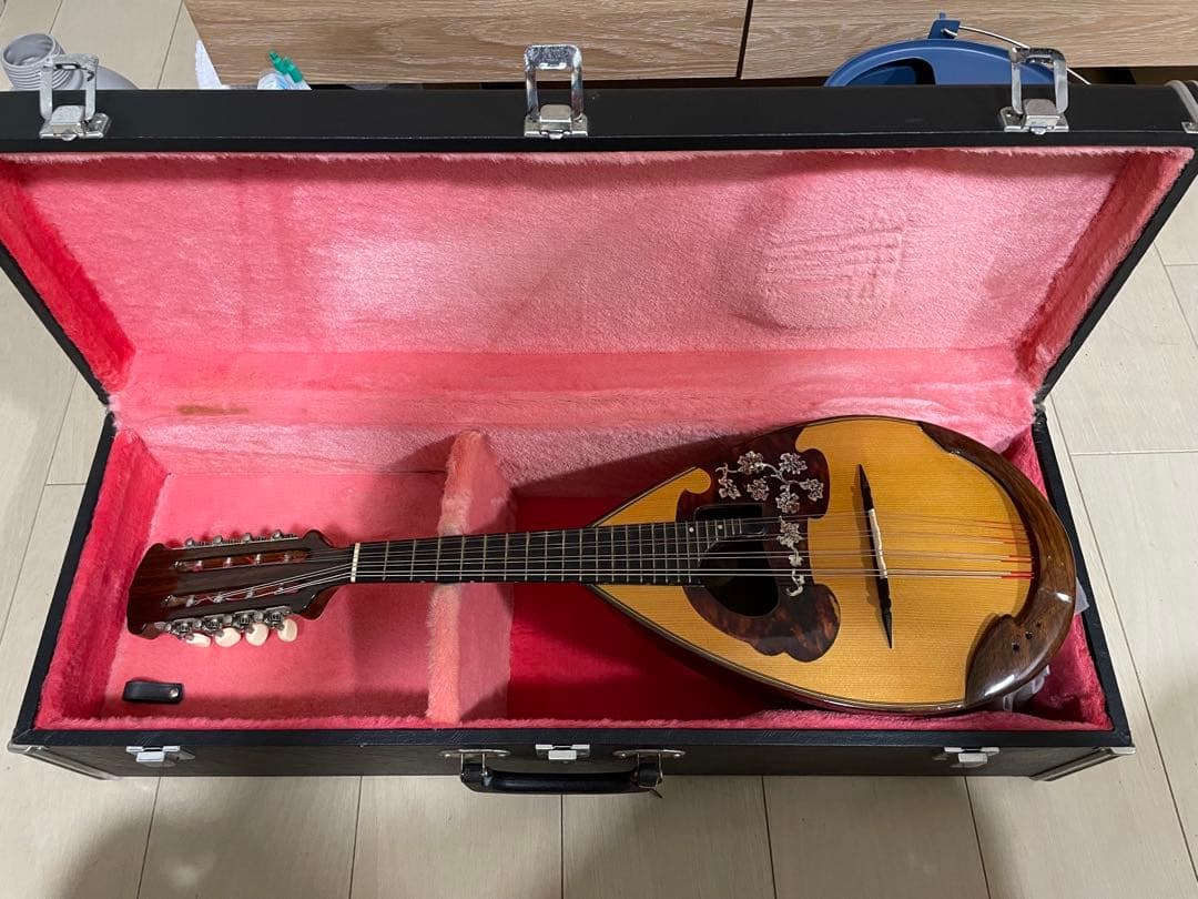落合忠男 マンドリン 1970年頃製作 ハードケース付き