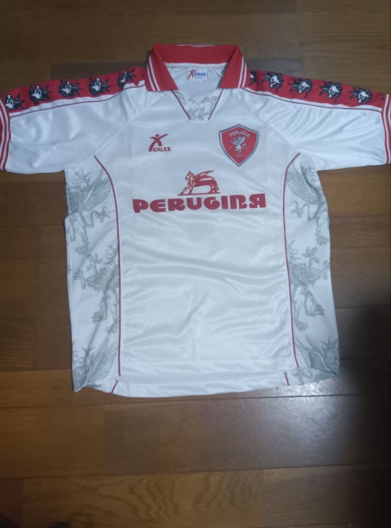 99-00 ペルージャ　アウェイユニフォーム　7　中田英寿　正規品　当時物　美品