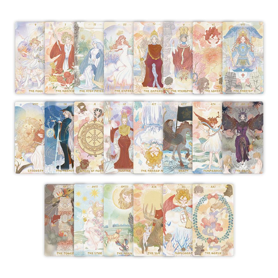 【正規品タロットカード】童話のような可愛く優しいデッキ✨四季の癒しのタロット
